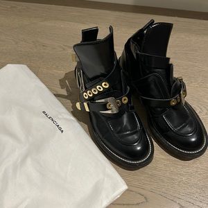 Balenciaga Ceinture Moto Boots size 37